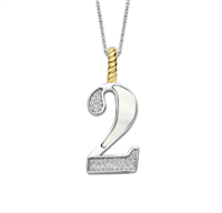 Collar Ti Sento Milano Mujer Numbers in Plata Zirconia 6841MW_2 - 6841MW_2